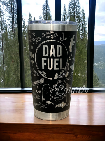 20 oz dad fuel fishing cup