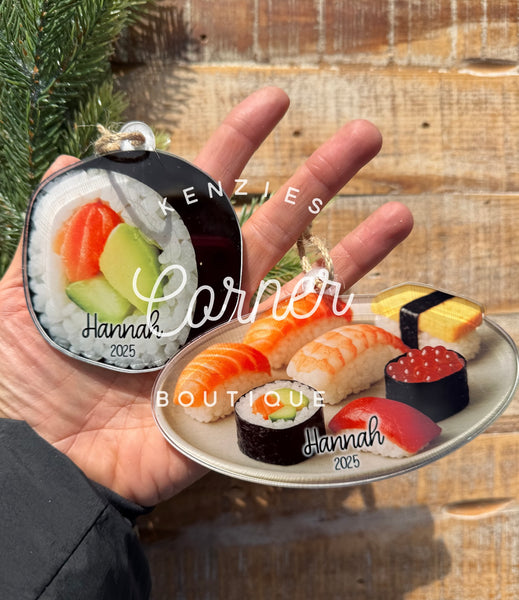 Blank Acrylic Food Ornaments