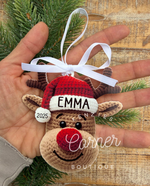 Blank Acrylic yarn ornaments