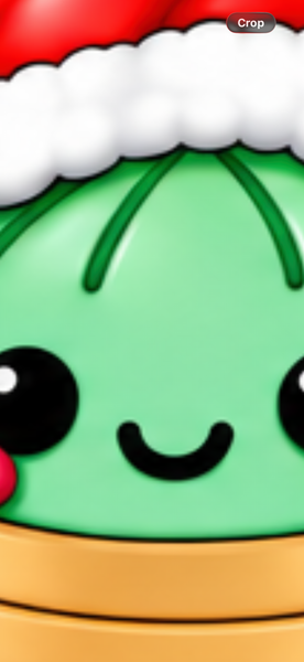 PNG file for the Santa hat dumplings