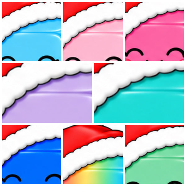 PNG file for the Santa hat cubes and butter