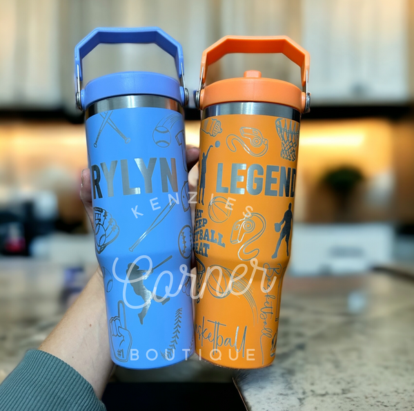 Blank 30 ounce colored tumbler for sublimation part 2