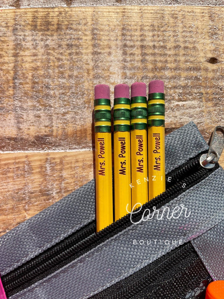 personalized pencils