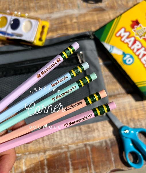 personalized pencils