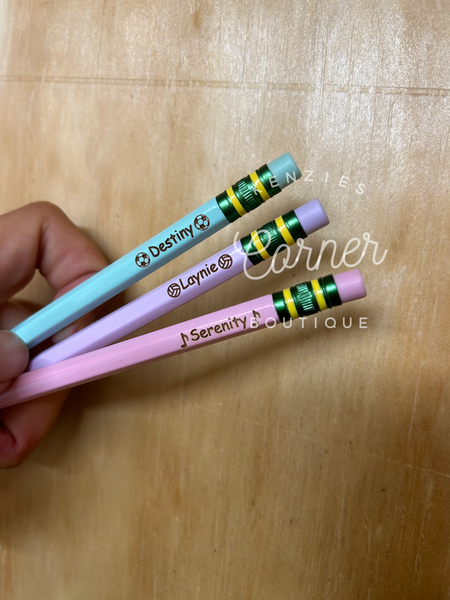 personalized pencils