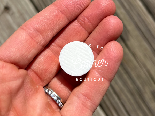 Perfect fit Bag tag plugs- flat back and keyring holder