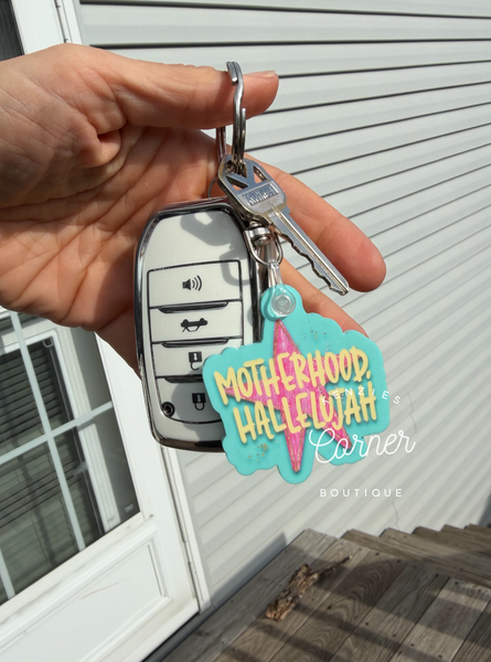 Completed Acrylic keychain shapes