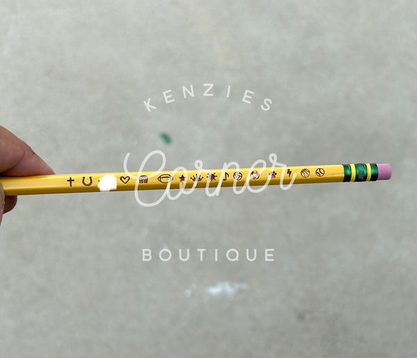 personalized pencils