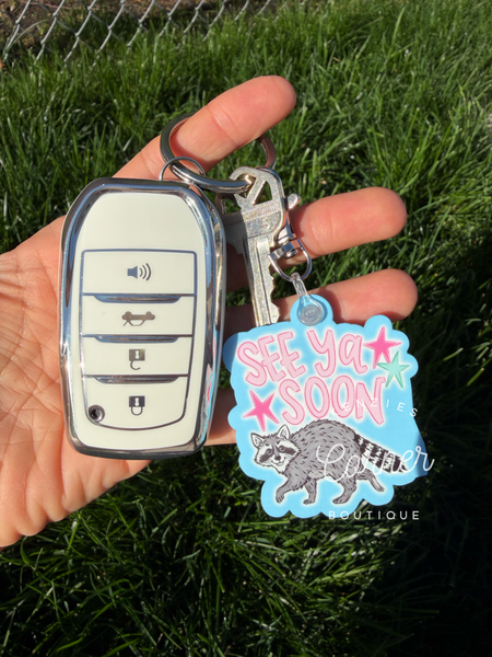Completed Acrylic keychain shapes