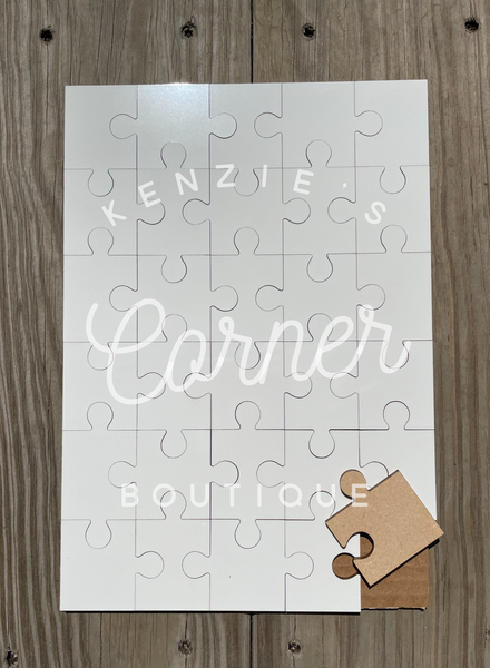 Blank MDF puzzle