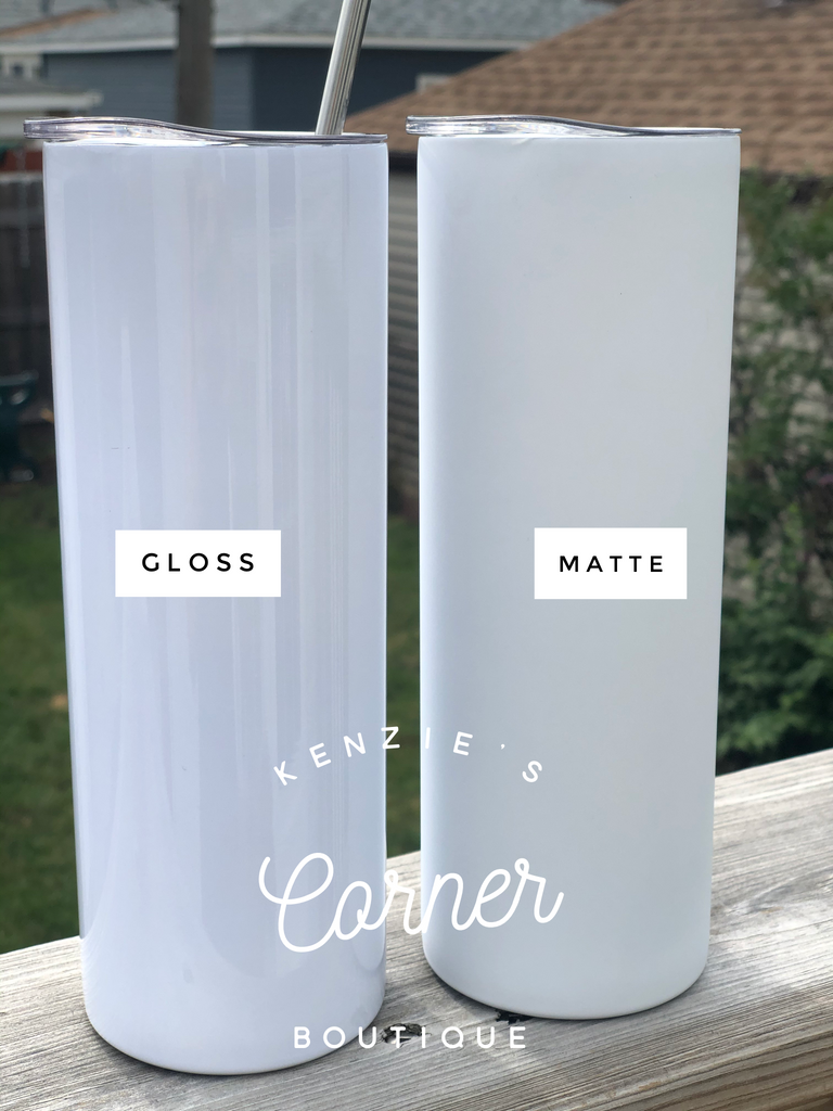 Blank powder coated 4-in-1 can cooler tumbler – Kenzie's Corner Boutique