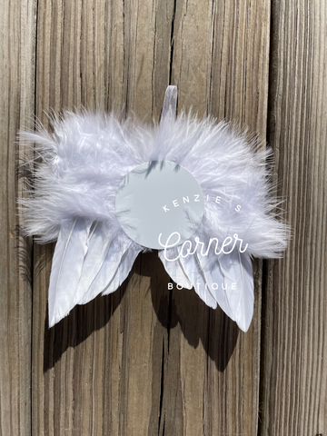 Blank Sublimation feather ornament