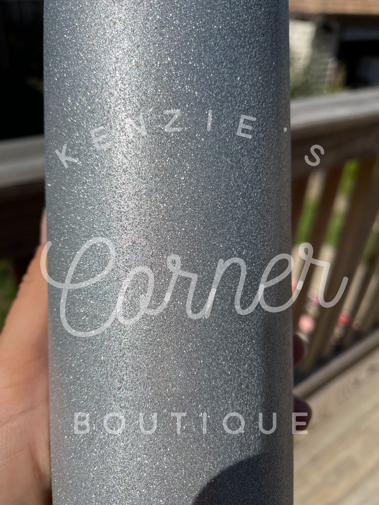 Blank 12 ounce silver kids flip top tumbler for EPOXY OR VINYL – Kenzie's  Corner Boutique