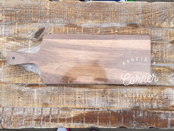 S’more board Acacia wood laser engraved cutting board