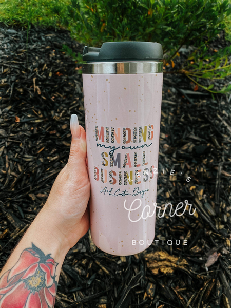 Blank 14 oz coffee tumbler for sublimation