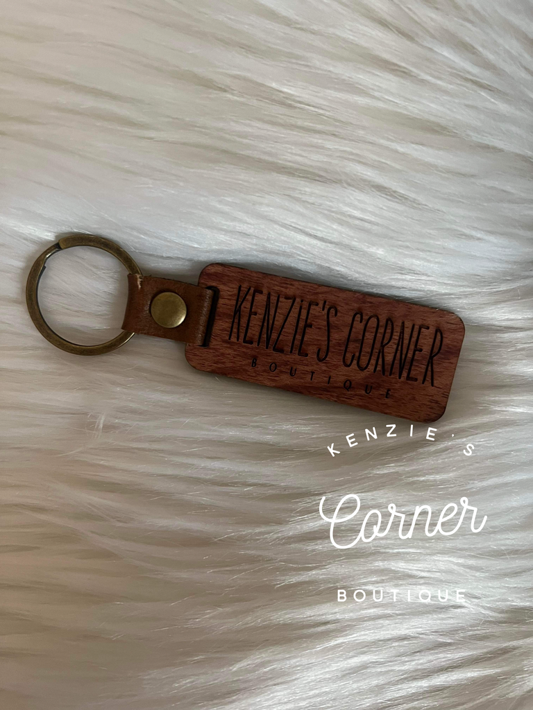 Blank wooden keychains for laser engraving – Kenzie's Corner Boutique