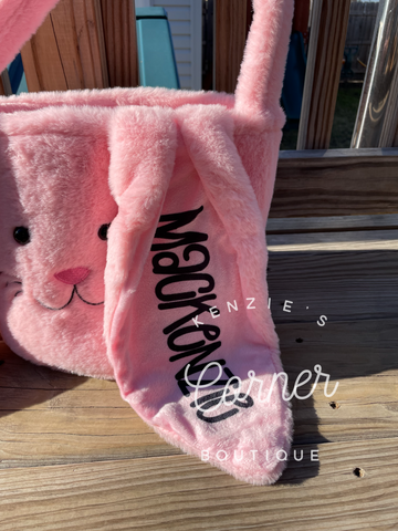 customized name for bunny items preorder