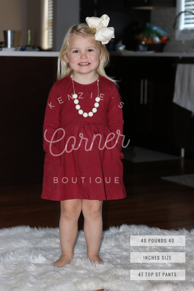 Cranberry 3/4 sleeve pocket tunic