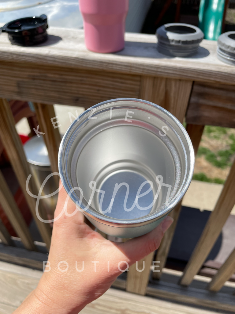 Blank powder coated 4-in-1 can cooler tumbler – Kenzie's Corner Boutique