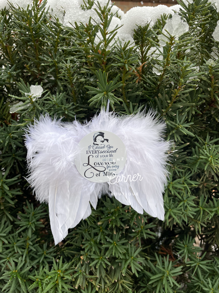 Blank Sublimation feather ornament