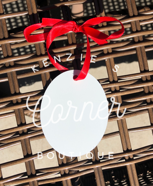 Blank sublimation ornaments or Easter tags